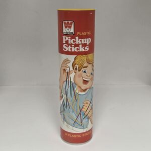 Vintage "Pickup Sticks" Game by Whitman - 1975 Edition - Complete W/Extra Pcs